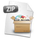 filetype,zip icon