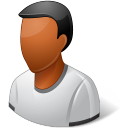 dark, male, person, undefined icon