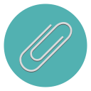 attach, attachment, clip, collate, include, paper, paperclip svg vector icon