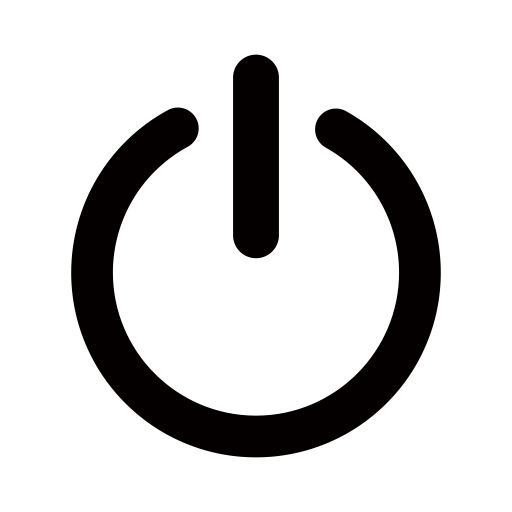 Logout svg vector icon