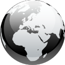 browser,black and white,earth,globe,internet,planet,world icon