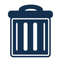 bin, garbage, recycle, trash icon