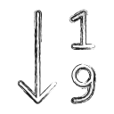 arrange, order, productivity, shape, social svg vector icon