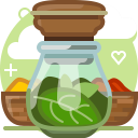 basil, herbs, ingredients, pepper, seasoning, spices, yumminky svg vector icon