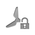 eolic,power,plant,lock,open icon