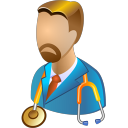head,physician icon