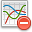 chart,curve,delete,graph,del,remove icon