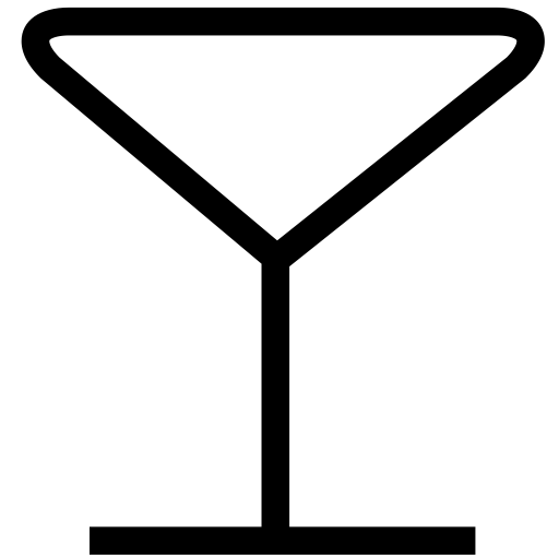 Glass svg vector icon