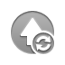 arrow,up,refresh icon