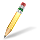 pencil,edit,pen,write,writing,draw,paint icon