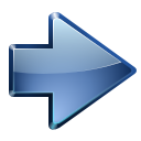 next,blue,forward,right,yes,arrow,correct,ok icon