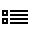 list icon