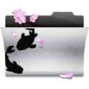 download,folder,descending,fall,decrease,down,descend icon