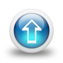 glossy,blue,orb icon