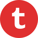 media, online, social, tumblr svg vector icon
