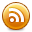 button,white,rss icon