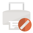print,cancel icon