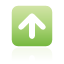 button, green, navigation, up icon