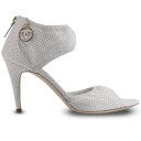shanel,white,shoe icon