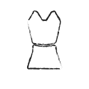dress, fashion, female, girl, lady, long, women svg vector icon