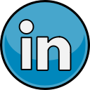 linkedin, media, social svg vector icon