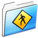 public,folder,stripe icon