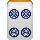 mahjong, pin icon