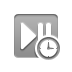 play,pause,clock icon