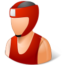boxer, boxing, male icon