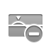 wave,reduce,amplitude,delete icon