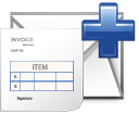 bill, email, invoice, send icon