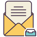 email, envelope, letter, mail, message svg vector icon