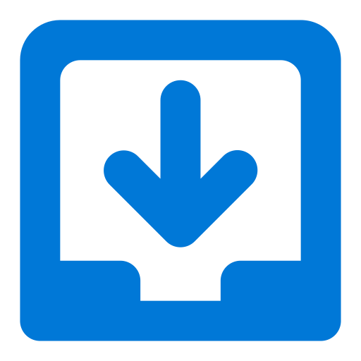 Inbox svg vector icon