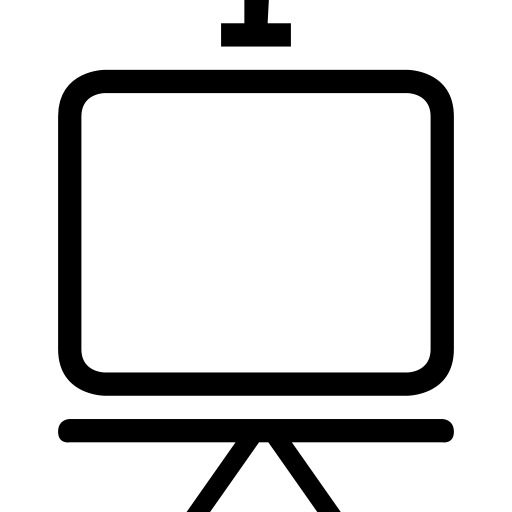 Whiteboard svg vector icon