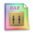 rar,file,paper,document icon