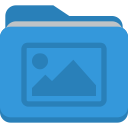 folder, picture svg vector icon