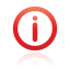 frame, information, red icon
