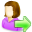 user,female,profile,member,person,people,human,woman,account icon
