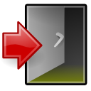 application,exit,quit,logout,sign out icon