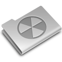burn, folder icon