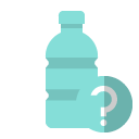 plastic,bottle,help icon