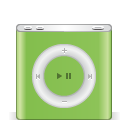 apple,festival,ipod,nano,green icon