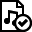 document,music,accept,file,paper icon