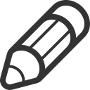 edit, pen, pencil, write svg vector icon