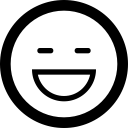 emot, emotion, happy, smiley svg vector icon