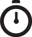 stopwatch svg vector icon