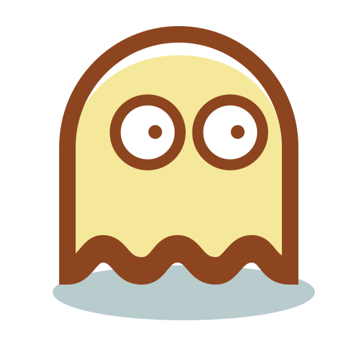 Ghosts Pacman svg vector icon