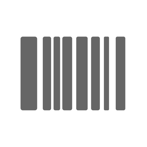 Barcode svg vector icon