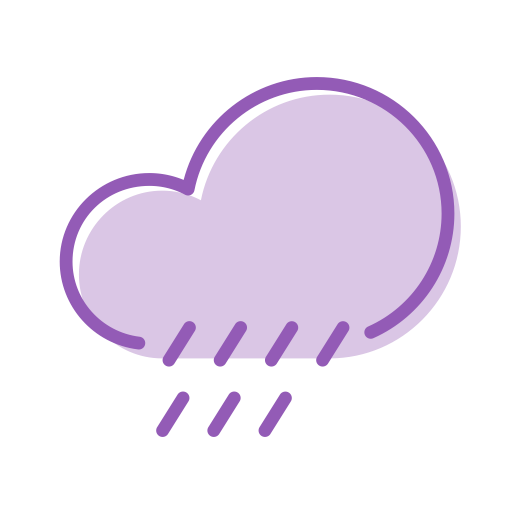 Heavy Rain svg vector icon