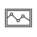 graph svg vector icon